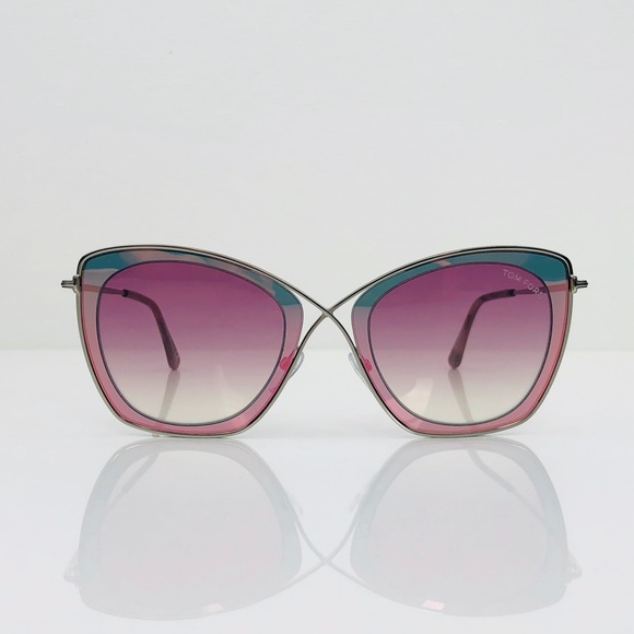 New TOM FORD India Butterfly Pink Sunglasses - Picture 5 of 16